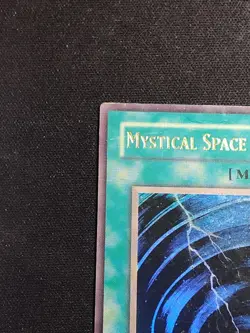Mystical Space Typhoon MRL-047 1st Edition Yu-Gi-Oh Card Ultra Rare Played HP - Image 2