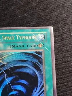 Mystical Space Typhoon MRL-047 1st Edition Yu-Gi-Oh Card Ultra Rare Played HP - Image 3