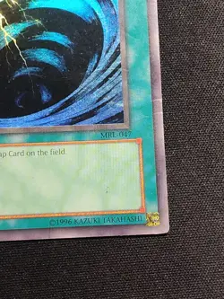 Mystical Space Typhoon MRL-047 1st Edition Yu-Gi-Oh Card Ultra Rare Played HP - Image 4
