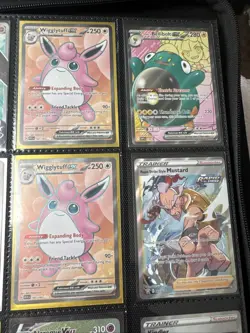 Pokemon Tcg Full Art EX lot Of 12 Cards Wigglytuff Belibolt Alcremie 151 - Image 4