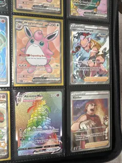 Pokemon Tcg Full Art EX lot Of 12 Cards Wigglytuff Belibolt Alcremie 151 - Image 5