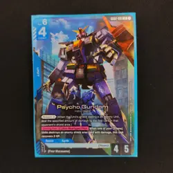 Psycho Gundam (LR) GD02-001 - Gundam TCG Card Game - Dual Impact *English - Image 1