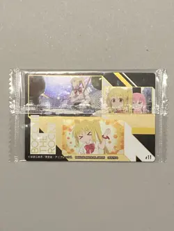 Nijika Ijichi - #11 - Bocchi The Rock! Wafer / Itajaga Sealed Card Japanese - Image 2