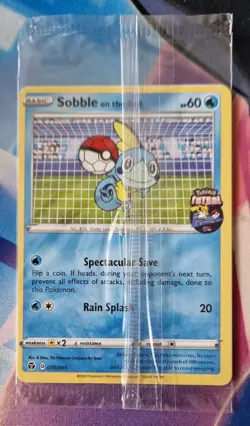 Sobble On The Ball Pokemon Card Sealed pokemon futsal NM-Mint Promo - Image 1