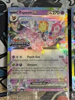Prismatic Evolutions Surprise Box Stamped Promo Cards Sealed 9/9 Complete Set - Image 2