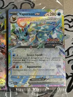 Prismatic Evolutions Surprise Box Stamped Promo Cards Sealed 9/9 Complete Set - Image 4