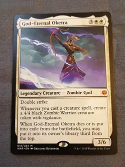 God-Eternal Oketra War of the Spark NM MTG - Image 1