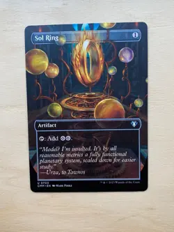 Sol Ring (Borderless) Commander Masters Regular - Image 1