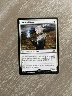 ?? MTG: Giver of Runes Modern Horizons Regular - Image 1