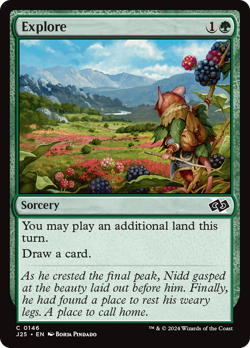 Explore - 146 - Foundations Jumpstart- Near Mint - MTG - Image 1
