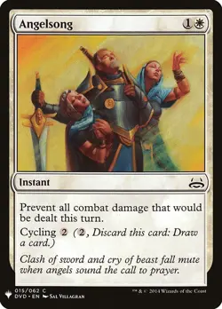 Angelsong - Mystery Booster #015/062 MTG Magic The Gathering - Image 1