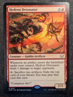 Hedron Detonator - March of the Machine Commander (MTG) - Image 1