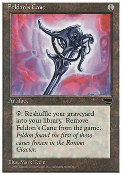 4 x Feldon's Cane - Chronicles - Light Play - MTG - Image 1