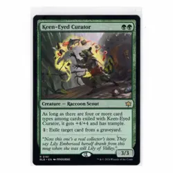 Keen-Eyed Curator Magic The Gathering Bloomburrow 0181 - Image 1