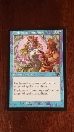 Diplomatic Immunity MM Mercadian Masques EX/LP 75/350 MTG Magic the Gathering - Image 1