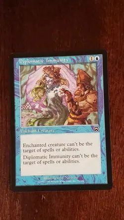 Diplomatic Immunity MM Mercadian Masques EX/LP 75/350 MTG Magic the Gathering - Image 5