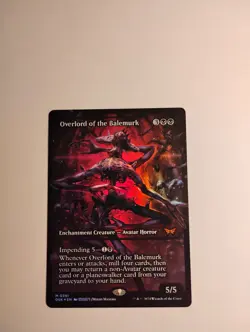 Overlord of the Balemurk (Showcase) Duskmourn: House of Horror Foil - Image 1