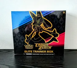 Pokemon ETB Zenit Regale CROWN ZENITH ELITE TRAINER BOX Set Allenatore Sealed - Image 2
