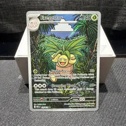 Pokemon TCG Exeggutor 135/132 Mega Evolutions Illustration Rare - Image 1