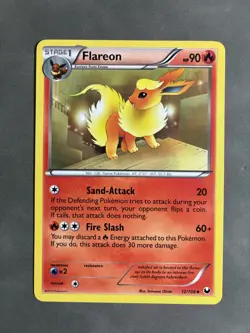Flareon 12/108 Dark Explorers Regular POKEMON TCG FREE SHIPPING - Image 1