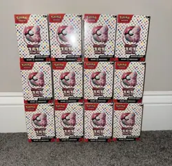 LOT OF 12 Pokemon Scarlet and Violet 151 Sealed Booster Bundles IN HAND - Image 1