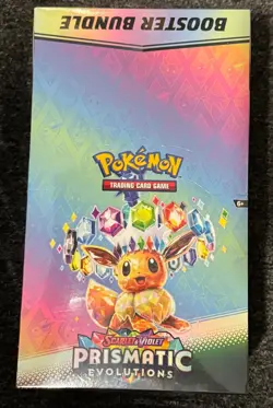 Prismatic Evolutions Booster Bundle Case New Sealed Pokemon Tcg - Image 1