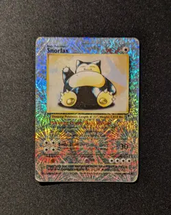 Pokemon LEGENDARY COLLECTION - #64/110 Snorlax - Reverse Holo - ENG - Damaged - Image 2