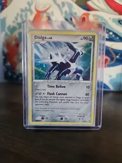 Pokemon tcg Dialga LV.68 1/130 Holo Diamond & Pearl- HP - Image 1