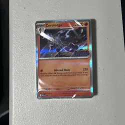 Pokemon Ceruledge Sealed Build And Battle Prerelease Deck Phantasmal Flames - Image 1