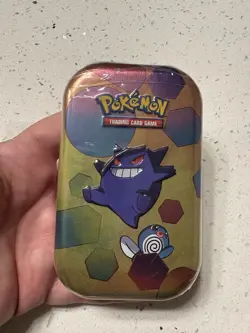 Pokemon TCG 151 Booster Mini Tin New & Sealed Free Ship in USA Gengar & Poliwag - Image 1