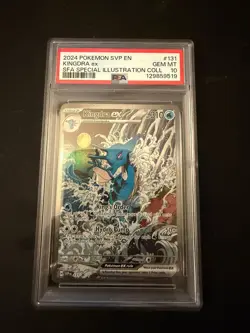 2024 POKEMON SVP PROMO SPECIAL ILLUSTRATION COLLECTION #131 KINGDRA EX PSA 10 - Image 1