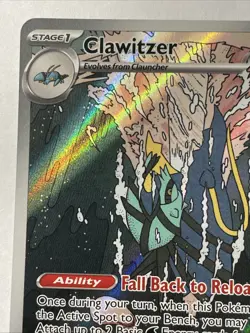 Pokemon TCG Clawitzer 141 Mega Evolution Illustration Rare PSA Contender MINT! - Image 5