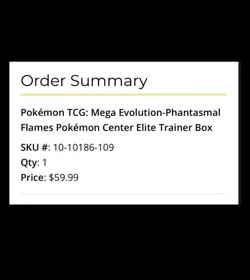 Phantasmal Flames: Pokemon Center ETB - PREORDER - (SHIPS AFTER 11/14) PRESALE - Image 2