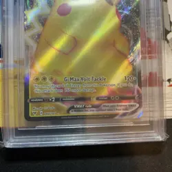 2020 Pokemon SwSh Vivid Voltage Pikachu Vmax 044/185 BGS 9.5 Gem Mint US Seller! - Image 4