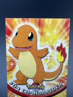 Charmander #04 Topps TV Animation Edition Non Holo Pokemon 1999 - Image 2