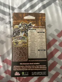Yugioh Rise of the True Dragons Structure Deck Box - Image 2