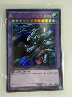 LDK2-ENK40 Blue-Eyes Ultimate Dragon Ultra Rare UNL 2024 Edition Mint YuGiOh - Image 1