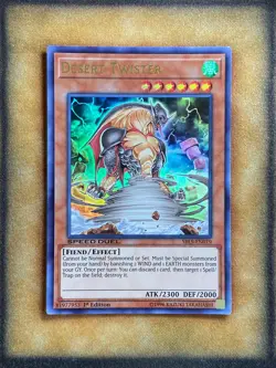 Yugioh Desert Twister SBLS-EN019 Speed Duel Ultra Rare 1st Ed NM - Image 1