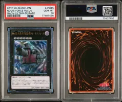 2012 Yugioh GAOV-JP045 Number 25: Force Focus Japanese Ultimate PSA 10 Gem Mint - Image 3
