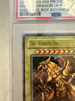 PSA 9 Yugioh The Winged Dragon of Ra GBI 003 Ultra Rare - Image 2