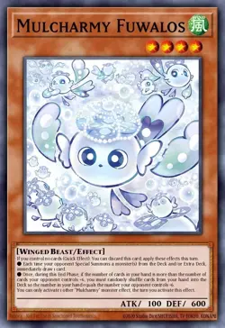 L5DD-ENC16 Mulcharmy Fuwalos Common 1st Edition YuGiOh - Image 1
