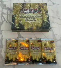 Yugioh Maximum Gold 1st Edition, Fresh NM Singles, Mago-en, Card Set, Free Cards - Image 1