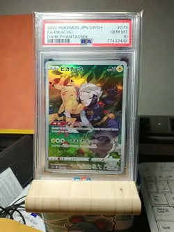 PSA 10 Magikarp AR And Pikachu CHR Pokemon Card Japanese - Image 4