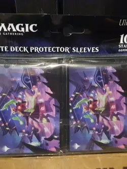 Ultra Pro 100 MTG Standard Card Sleeves Machine Bright-Palm - Image 1