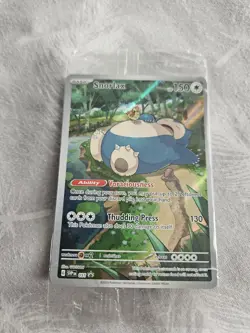 Pokemon Card Snorlax SVP 051 Scarlet & Violet 151 ETB Promo SEALED - Image 1