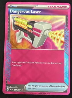 Dangerous Laser 058/064 Shrouded Fable ACE SPEC Holo Pokemon TCG Card NM - Image 1