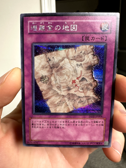Treasure Map DD2-JP004 Secret Rare Yu-Gi-Oh! OCG Konami Trading Card Game Japan - Image 1