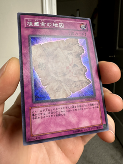 Treasure Map DD2-JP004 Secret Rare Yu-Gi-Oh! OCG Konami Trading Card Game Japan - Image 2