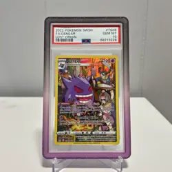 2022 Pokemon SWSH Lost Origin Gengar #TG06 PSA 10 Gem Mint Card - Image 1