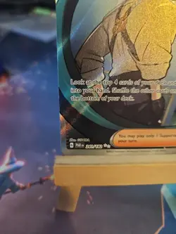 Pokemon TCG Rika Card 241/182 Paradox Rift Ultra Rare Full Art Holo NM - Image 5